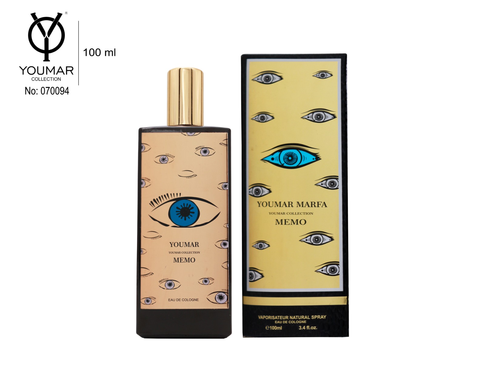 عطر يومار كولكشن 070094 عطر رجالي نسائي -100 مل