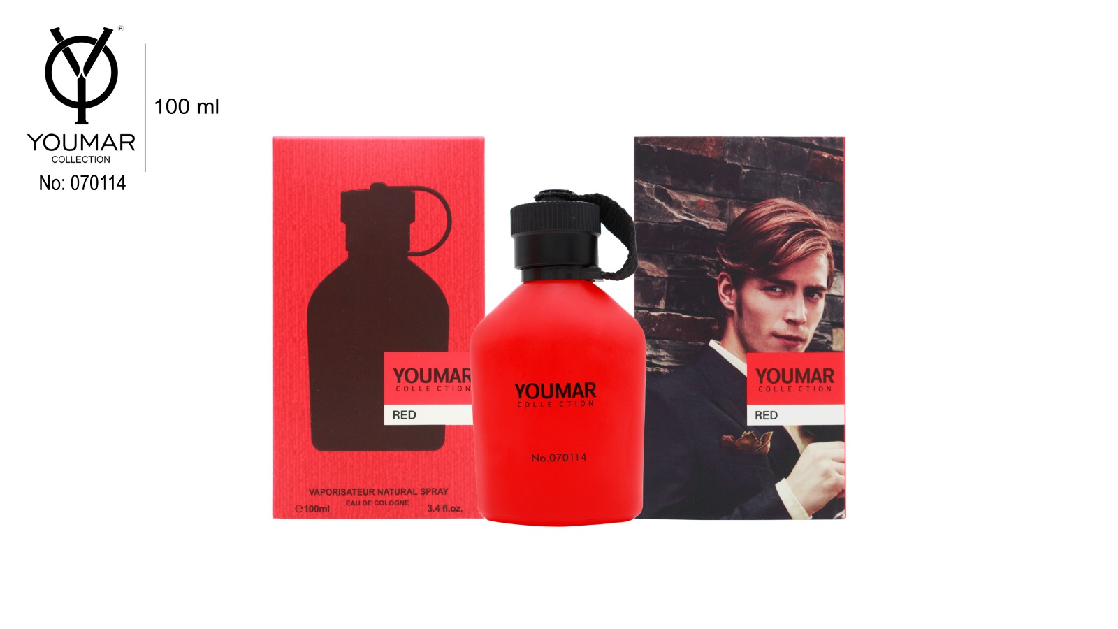 عطر يومار كولكشن 070144 عطر رجالي -100 مل