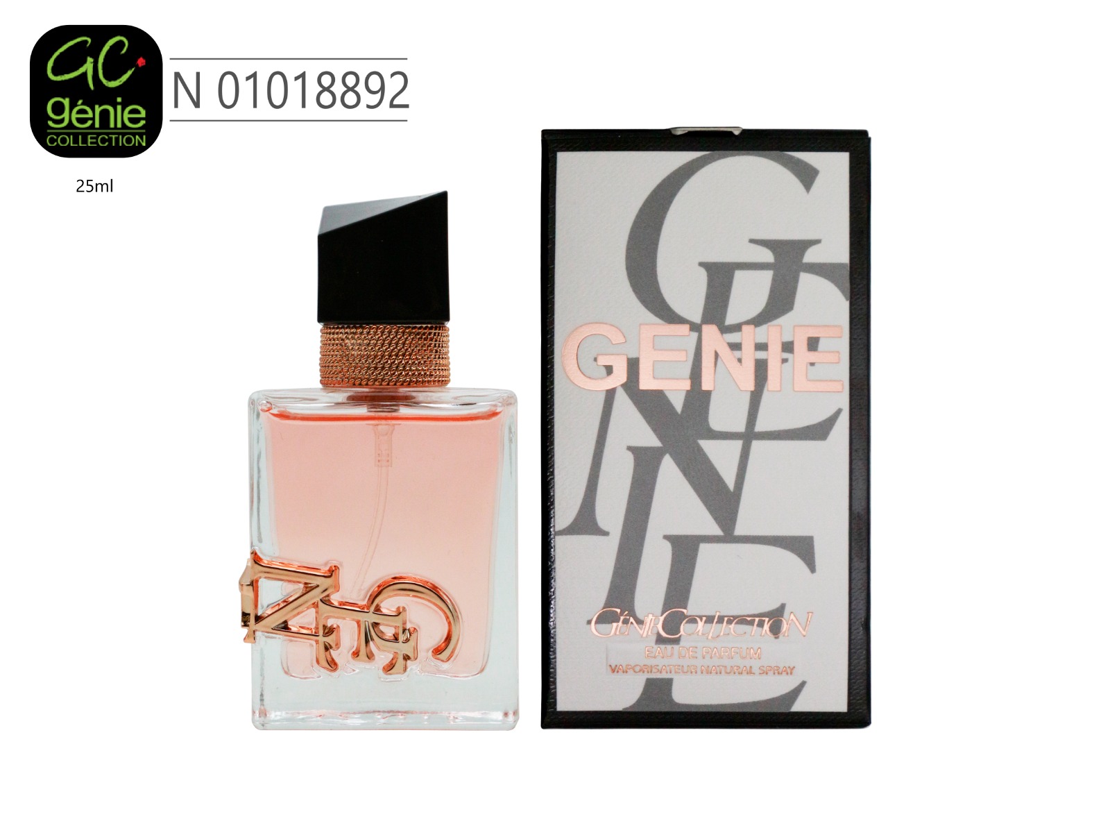 جيني كولكشن 10032 عطر نسائي -25مل - ليبر برونز
